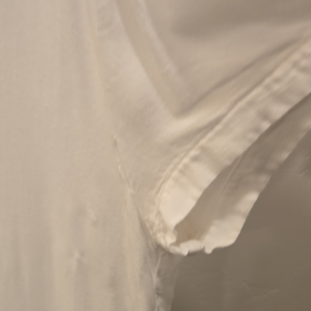 Cloth & Stone Cream Short Sleeve V-Neck Top - Picture 7 of 10